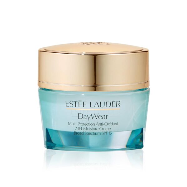 Estée Lauder DayWear Multi-Protection Anti-Oxidant 24H-Moisture Cream Moisturizer, SPF 15, Anti-Aging – 1 oz